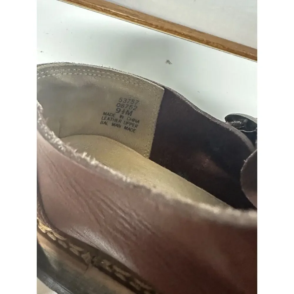 Kenneth Cole Men's Size 9.5 Brown Sandals Shoes Made in Italy.